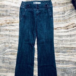 Boom Boom Jeans Size 7 Boot Cut Indigo
